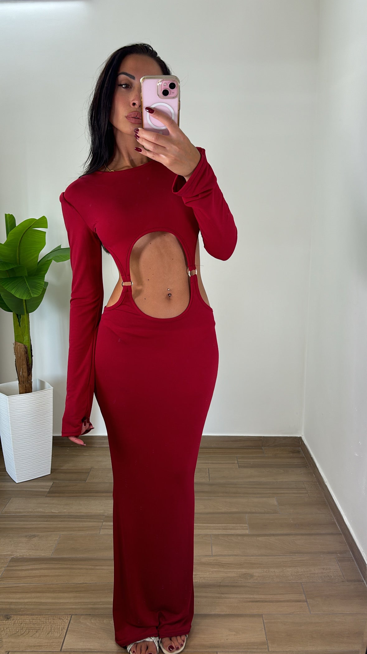 Abito Ring rosso
