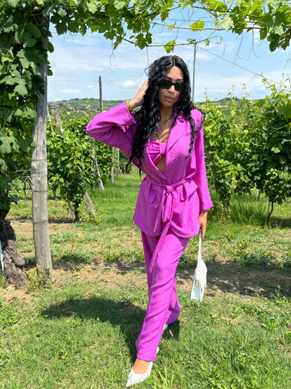 Tailleur Columbia Fucsia